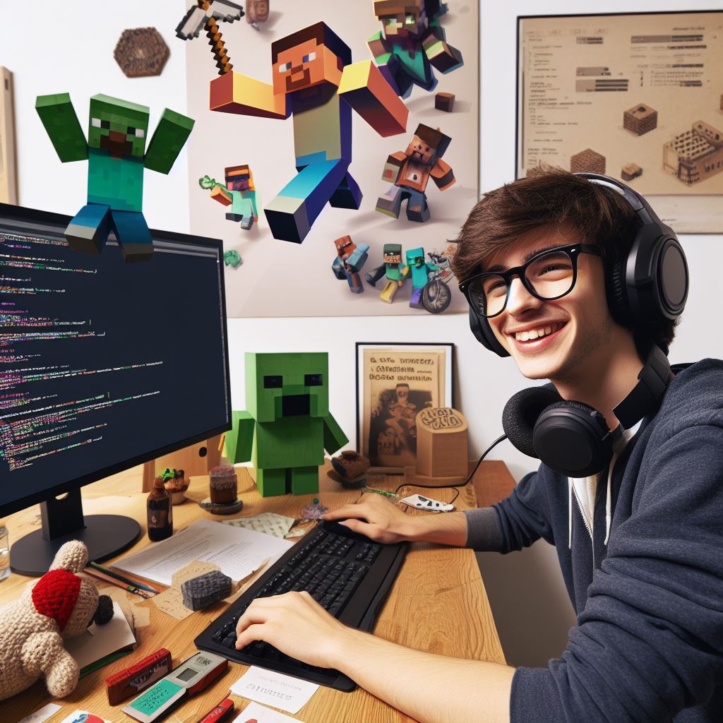 Exploring Python Coding with Minecraft A Beginner's Guide