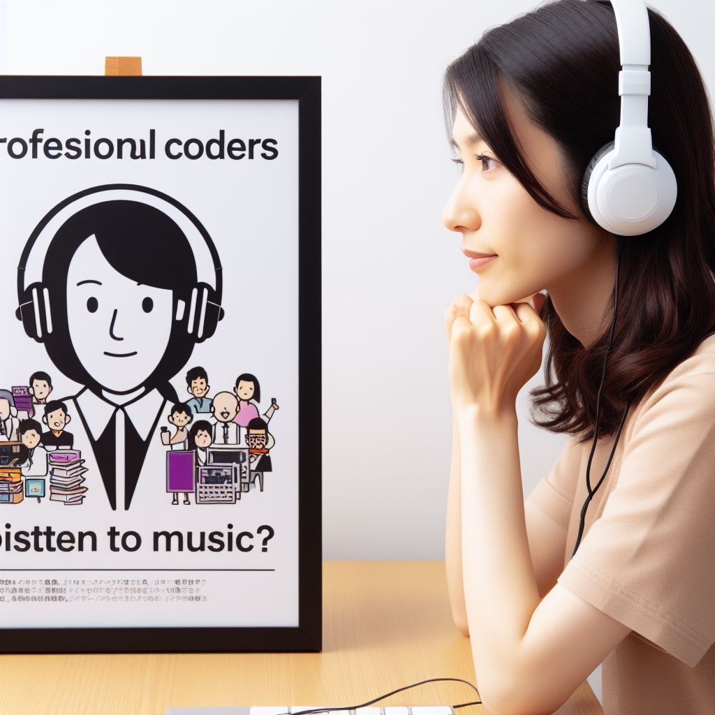 Do Professional Coders Listen to Music? An Inside Look