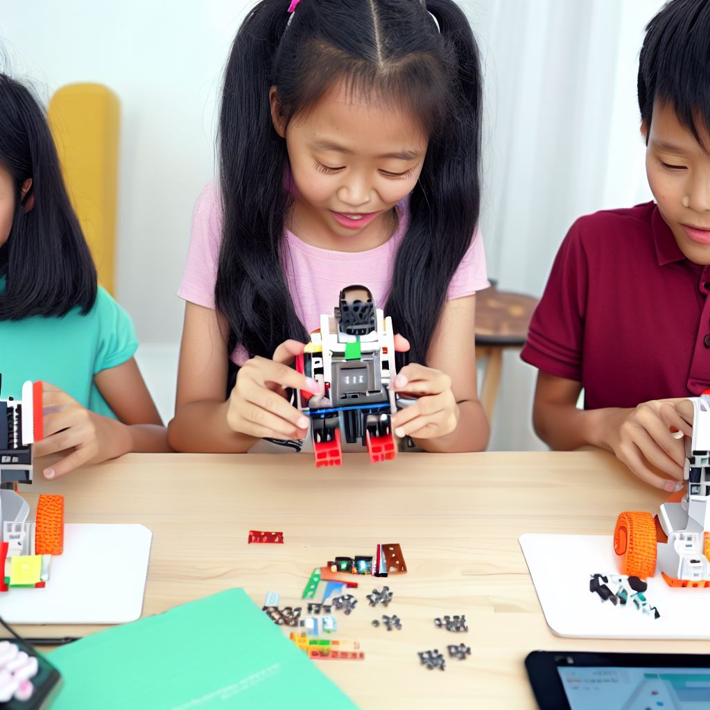 Introducing Kids to Robotics Through Coding Classes