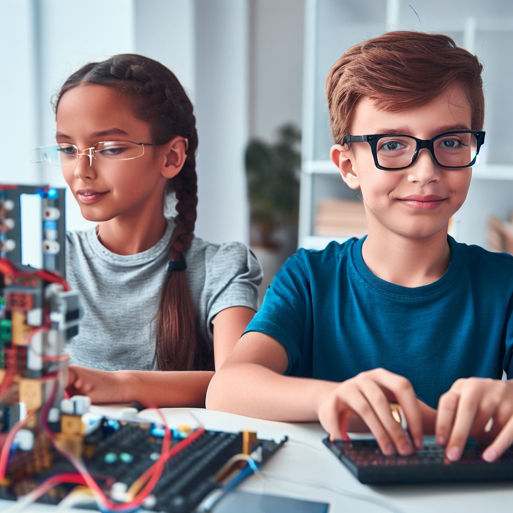 Introducing Kids to Robotics Through Coding Classes