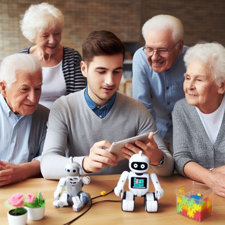 Coding Robots for Seniors: Learning New Skills Later in Life