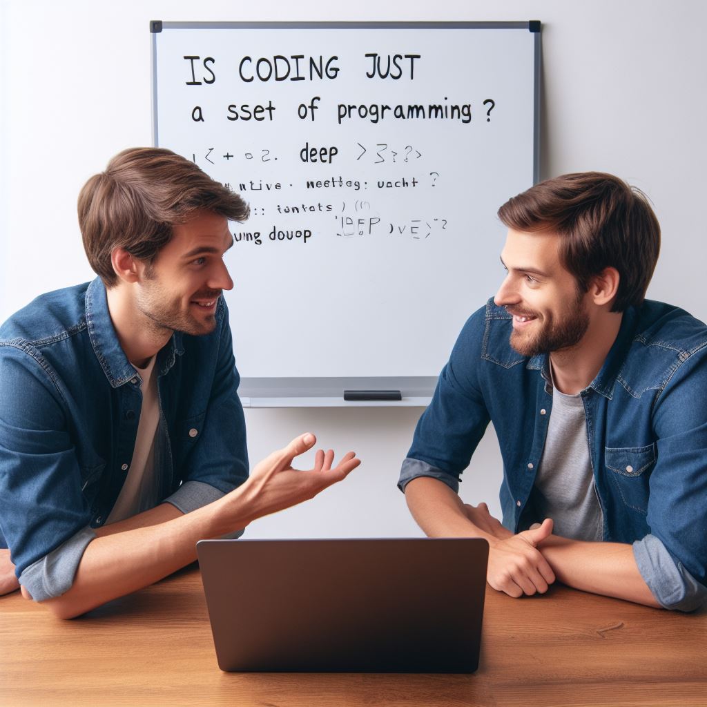 Is Coding Just a Subset of Programming? A Deep Dive