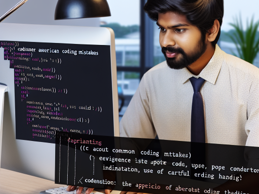 The Most Common Beginner Coding Mistakes and How to Avoid Them